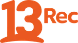 13Rec logo