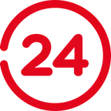 24 Horas logo