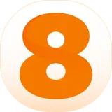 8TV logo